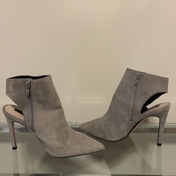 Zara gray suede booties - Picture 5 of 5